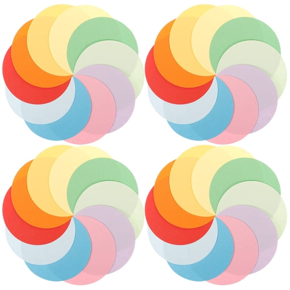 PENIKOKO Colored Paper Cut Set 100 Sheets Assorted Colors for Handmade Rose Flowers School Crafts Projects