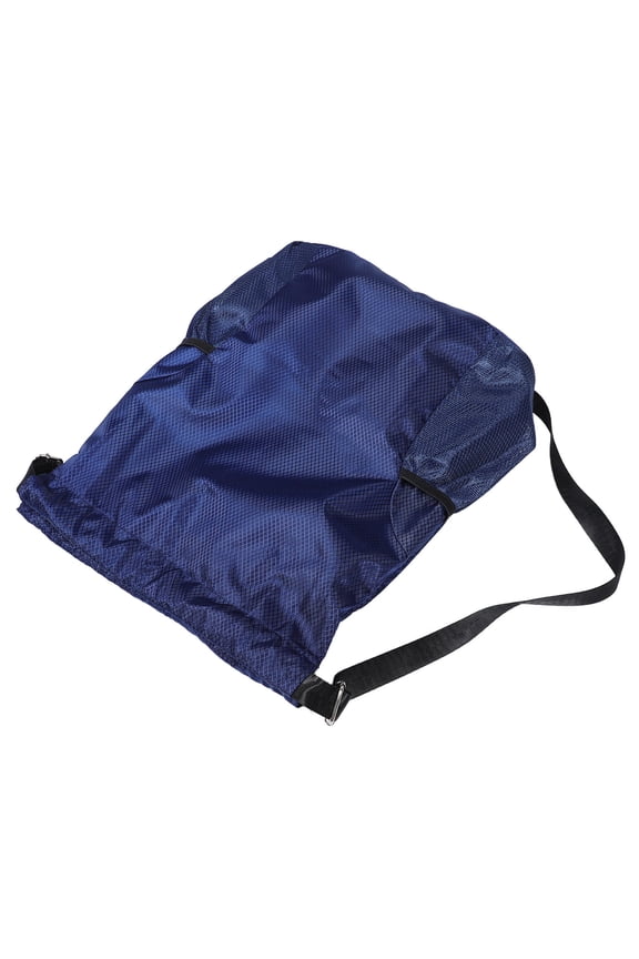 Dark Lightweight Drawstring Backpack with Quick Closure for Travel, Gym, Sports, and Everyday Use