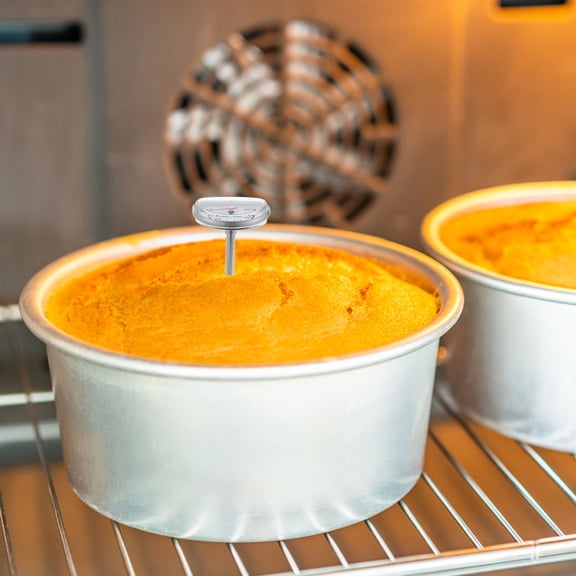 PENIKOKO Deep Fry Thermometer for Kitchen Use, Stainless Steel Oil Temperature Gauge with Stable Stand for Cooking