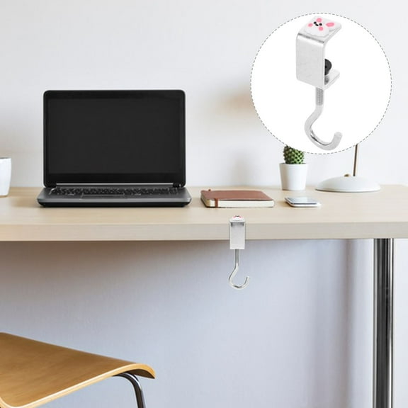 PENIKOKO Purse Hook for Table and Desk Mounting, Iron Material, Portable and Convenient, 1 Piece
