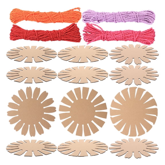 PENIKOKO Paper and Jute Rope Weaving Kit for Beginners Educational Activity Creativity Development 1 Set