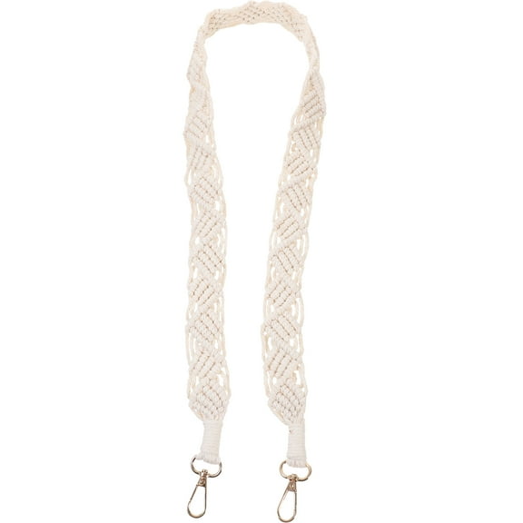 PENIKOKO Beige Camera Shoulder Strap with Comfortable Cotton Rope for Outdoor Travel, Hiking, Climbing and Photography