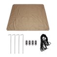 thumbnail image 1 of PENIKOKO Durable Brown Outdoor Picnic Mat Waterproof Cloth for Camping and Outdoor Activities 79.0 x 59.0 Inches, 1 of 7