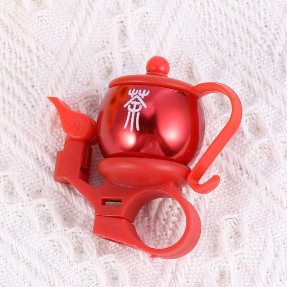 PENIKOKO Red Bell with Easy Install Bracket, Loud Sound for Safety, Cycling Accessory for Bikes