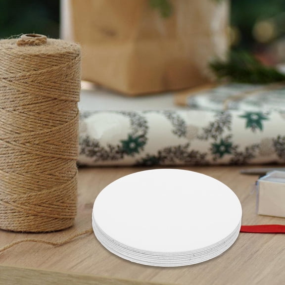 PENIKOKO Durable White Aluminum Sublimation Blanks for DIY Projects Heat Transfer Creative Crafts 10pcs