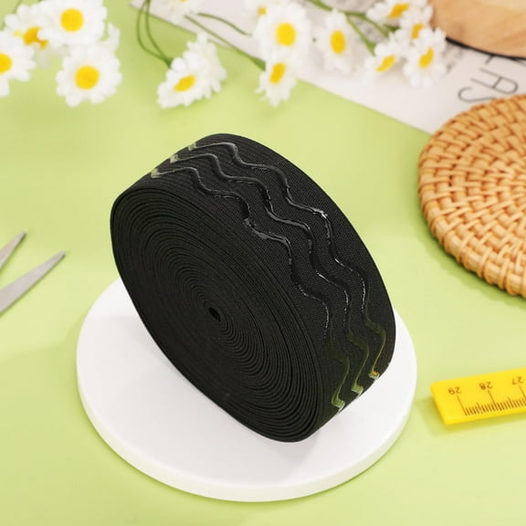 PENIKOKO Elastic Rope Cord High Elasticity for Clothing Bed Sheets 1 Roll 19.7X1.2X0.04In