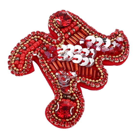 PENIKOKO Applique Cloth Patch Red Fabric 1Pack