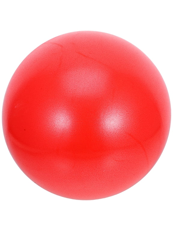 Versatile Red PVC Balance Training Ball for Indoor Exercises 2Pcs