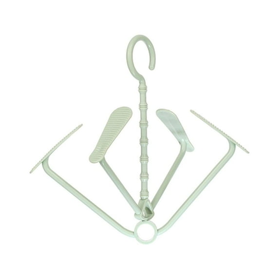 PENIKOKO Drying Rack with Clips for Boots and Shoes, Compact 23.5 Inch Size, PP Material, Easy to Use