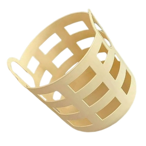 PENIKOKO Plastic Laundry Basket with Handle, Yellow Dirty Clothes Organizer for Family Use, and Lightweight