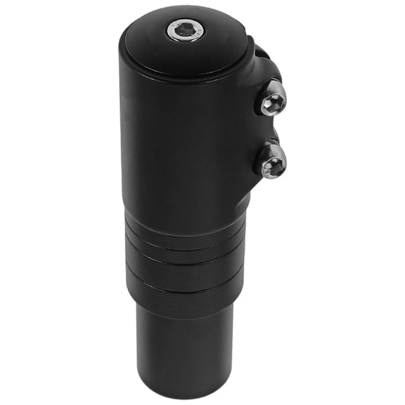 PENIKOKO Aluminum Handlebar Riser Stem Black 1-Pack for Road Bikes, Comfort and Riding Position