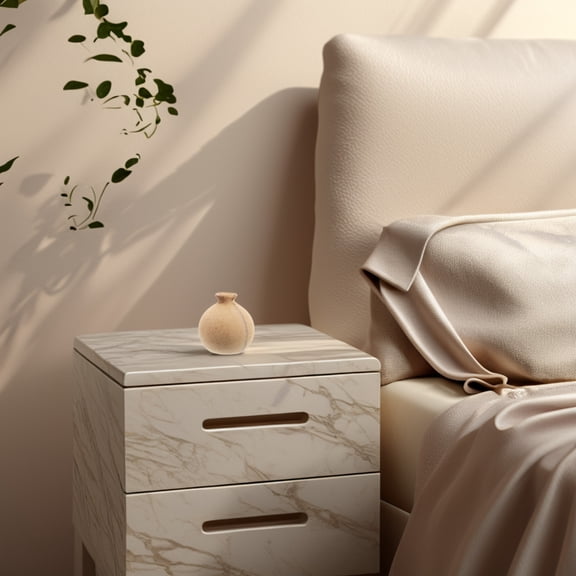 PENIKOKO Handmade Brown Wood Vase 8.5 Inch Simple Stylish Decorative Flower Container for Kids Projects and Home Decor