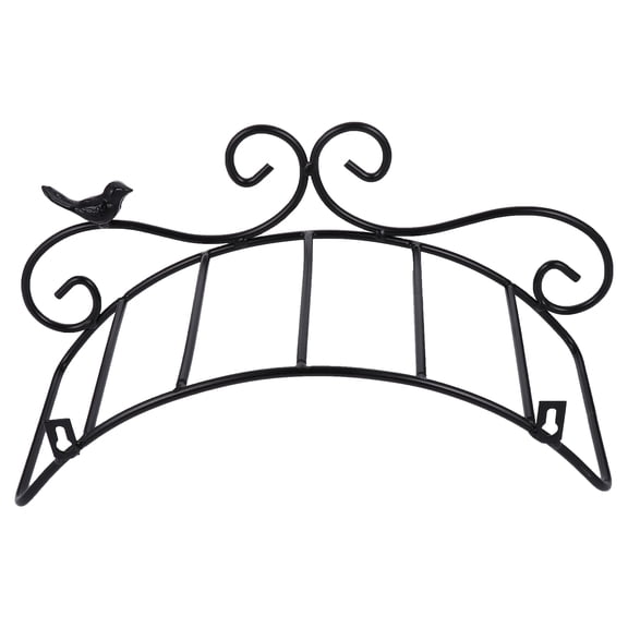 PENIKOKO Outdoor Wall Mounted Hose Holder Rack, Resistant Iron Storage Bracket for Garden and Yard