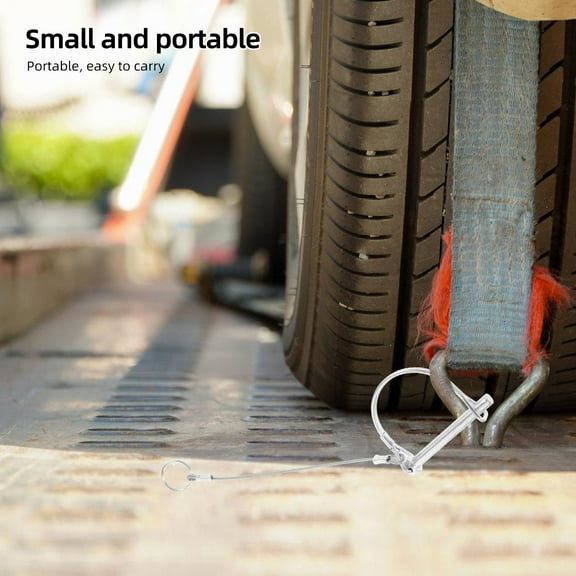 PENIKOKO Heavy Duty Wire Lock Pin for Trailer Hitch, Easy Install, Secure Multiple Applications,