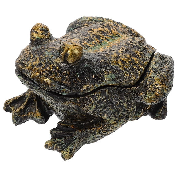 PENIKOKO Outdoor Hidden Key Holder Resin Stone Garden Decor Secure Key Hider for Garden 1 Piece