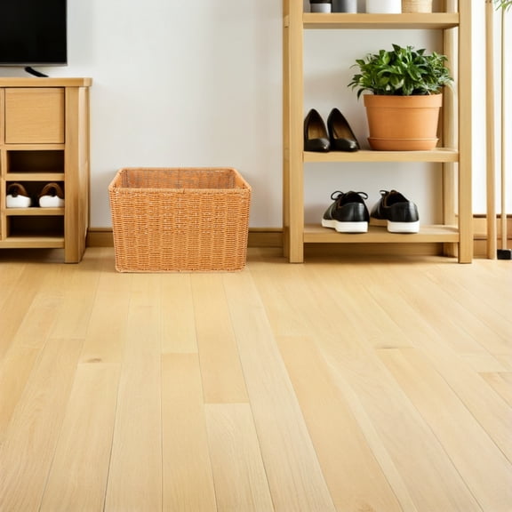 PENIKOKO Khaki Plastic Narrow Storage Basket for Shelves, Space Saving Organizer for Home, Office, Closet, 9.5 x 5.5 x 3.5 Inches