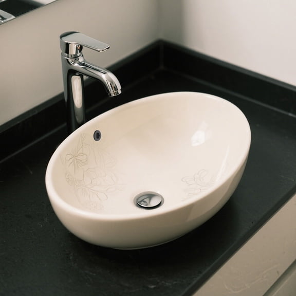 PENIKOKO Black ABS Kitchen Sink Overflow Insert, Sink Overflow Cover for Bathroom and Kitchen, 1 Set