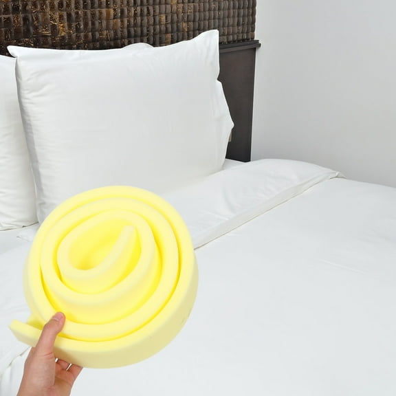 PENIKOKO Yellow Bed Gap Filler p with Soft Sponge Filling for Bed Edges