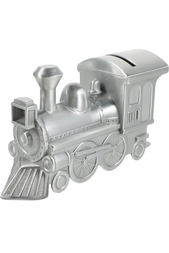 Metal Steam Train Bank Savings Pot for Kids Birthday and Collectible Toy