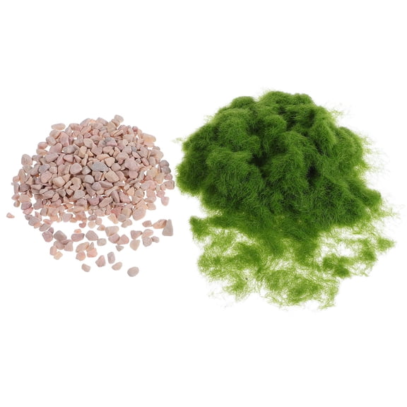 PENIKOKO Miniature Scenery Model And Gravel Set For Model Railway Light Set