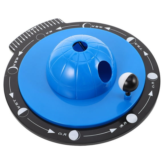 PENIKOKO Moon Phase Diary Keeper Moon Phase Demonstrator Plastic Blue 1Pcs