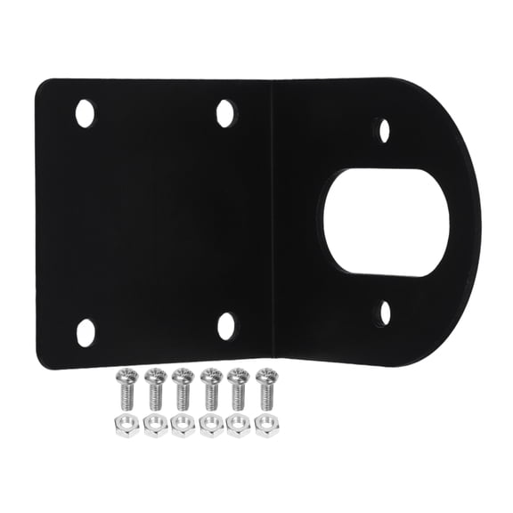 PENIKOKO Black Motor Mounting Bracket Replacement Part for Engine Motor Installation