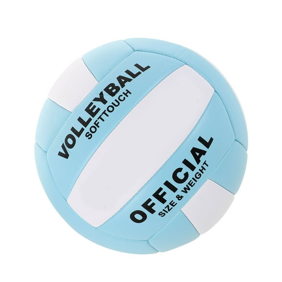 PENIKOKO Official Size 5 Volleyball, Soft PU Material, Indoor Outdoor Antiburst Volleyball for Training and Sports