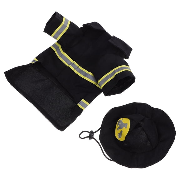 PENIKOKO PET Dog Clothes Firefighter Uniform Costume for Party Performance