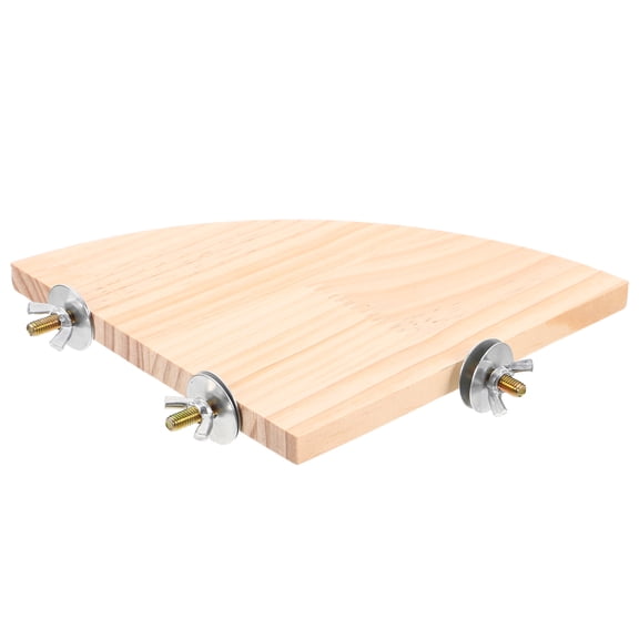 PENIKOKO Parrot Platform Wood 1Pack Great For Bird Cage Environment And Mental Stimulation