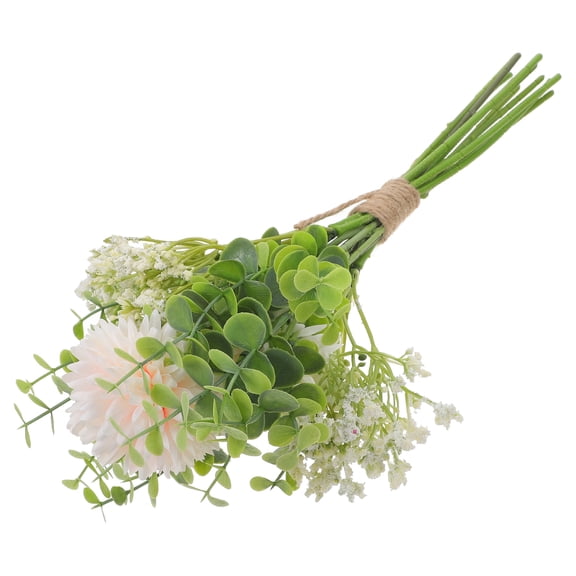 PENIKOKO Pink Artificial Eucalyptus Flower with High Simulation Technology for Wedding and Party Use 1Pcs