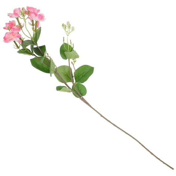 PENIKOKO Pink Faux Flower Table Centerpiece with Iron Wire for Office Decor and Shop Window Display 58x8x1 Inches 1 Piece