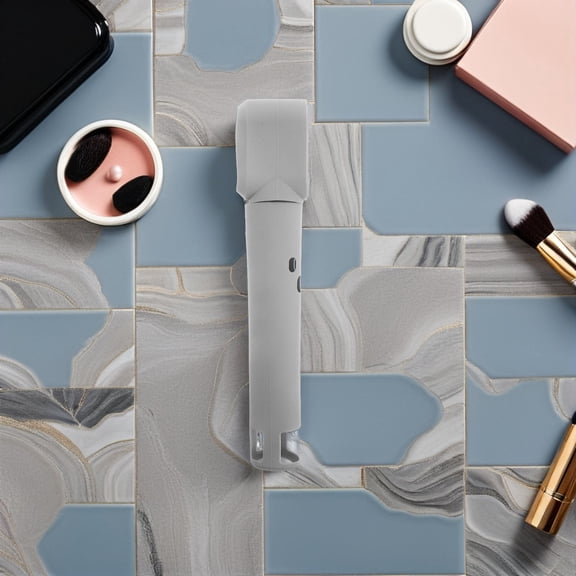 PENIKOKO Portable Grey Silicone Curling Iron Storage Case for Home Use Travel Protection