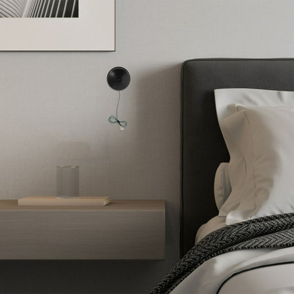 PENIKOKO Pull Cord Switch 1Pack Inline Switch for Lamp Cord Sleek and Simple ABS Minimalist Design Home Application