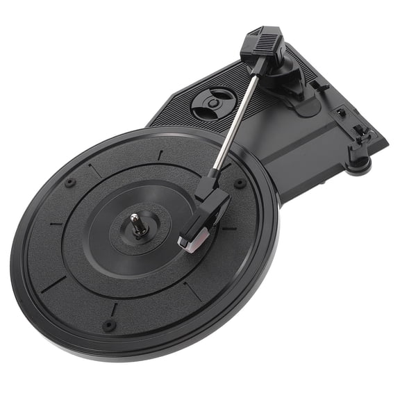 PENIKOKO Black Record Player Turntable with Performance, Clear Sound Quality, and Easy for Vinyl Music