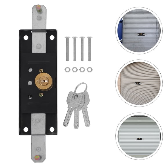 PENIKOKO Security Rolling Door Lock Iron Multi 1Pack Prevent
