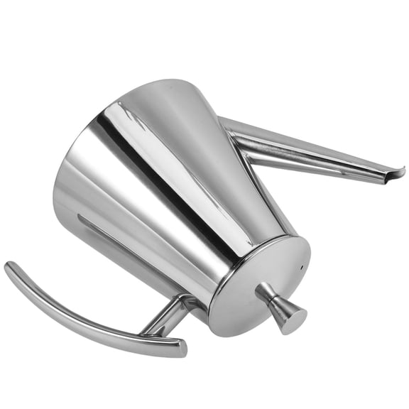 PENIKOKO Stainless Steel Cooking Oil Dispenser Bottle with Drip-Free Pouring Spout for Kitchen Use