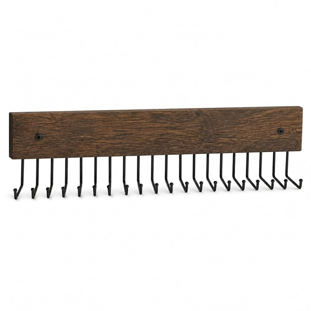 Motorized Closet Rack PENIKOKO Space Saving Wall Mounted Belt Hanger and Tie Organizer with ...