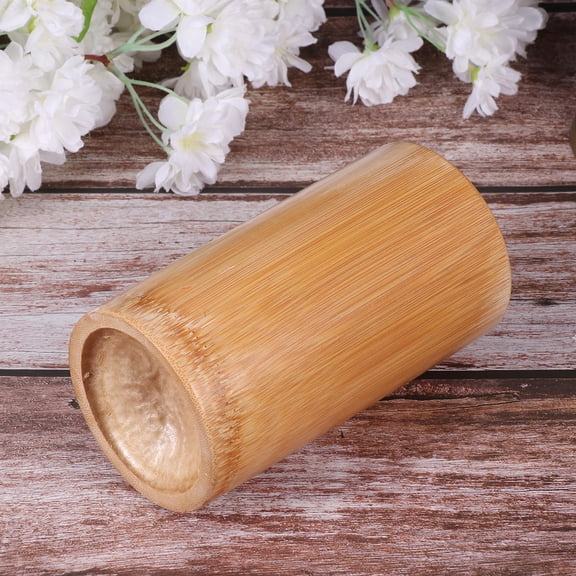 PENIKOKO Spoon Holder for Kitchen Counter Bamboo Utensil Holder Keeps Utensils Clean 1Pcs