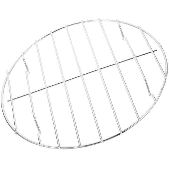 PENIKOKO Stainless Steel Round BBQ Net Grill Rack for Grilling Fish Meat and Vegetables 22cm