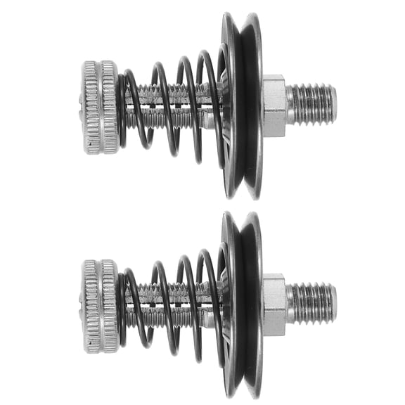 PENIKOKO Stainless Steel Thread Tension Regulator for Sewing Machines, Yarn Trapper Design, 2 Pieces Set