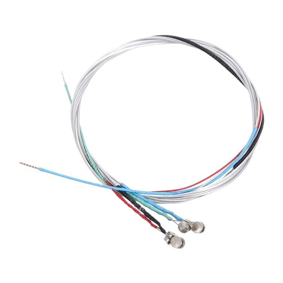 PENIKOKO Steel Wire Violin Strings 4Pcs Multi Color Suitable for Both Beginners and Professionals