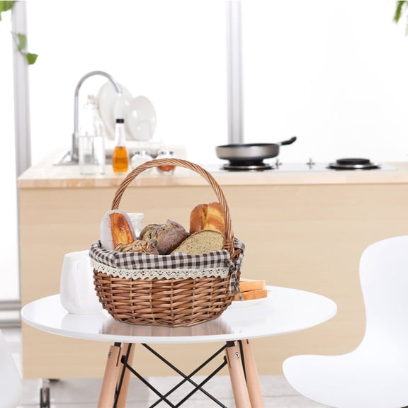 PENIKOKO Storage Baskets for Household Use and Easter Celebration in Brown 1Pcs