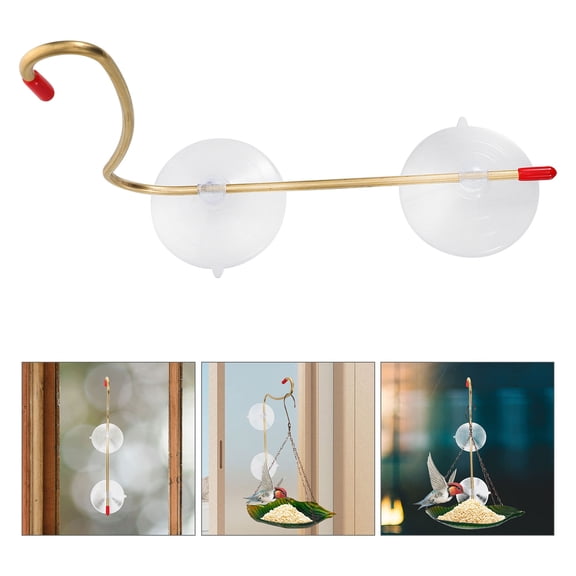 PENIKOKO Stylish Copper Hook for Hanging Bird Feeder and Decorative Items