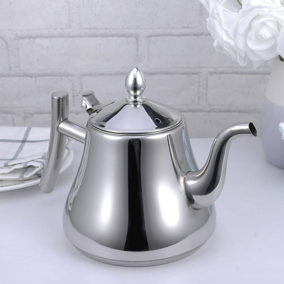 PENIKOKO Tea Kettle Stovetop Gooseneck Stainless Steel For Restaurant 1Set