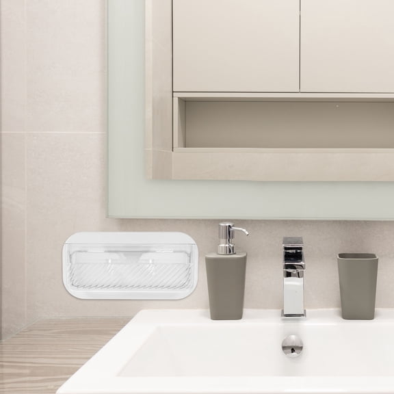 PENIKOKO Wall Vases for Flowers Transparent Pet Wall Mountable Room 1Pack