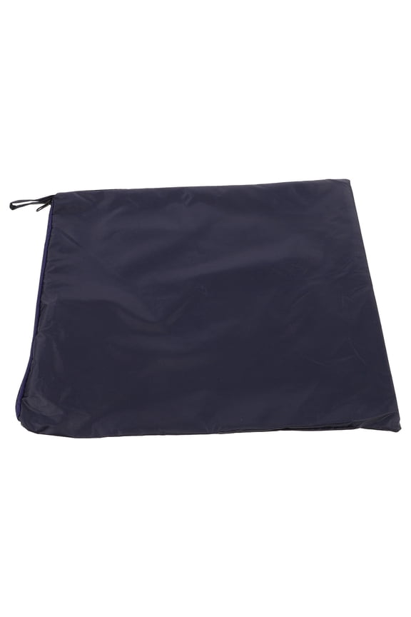 Water Resistant Motorcycle Rain Poncho Storage Bag Dark Blue Portable Outdoor Travel Pouch