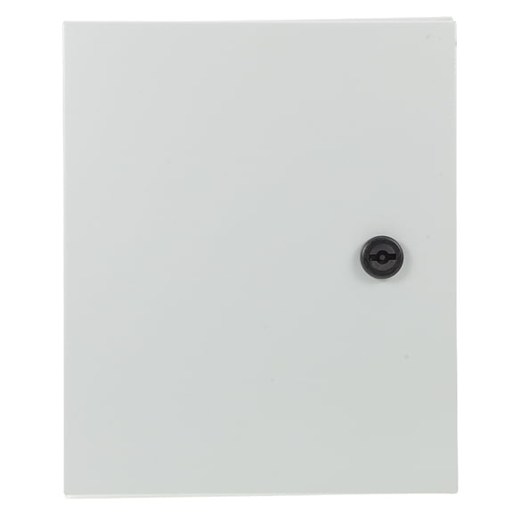 PENIKOKO Waterproof Electrical Distribution Box Outdoor White Steel Durable Weather Resistant