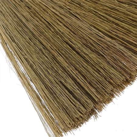 PENIKOKO Car Whisk Broom Multi-Purpose Miscanthus Dust Brush for Home, Car, and General Cleaning 1 Piece