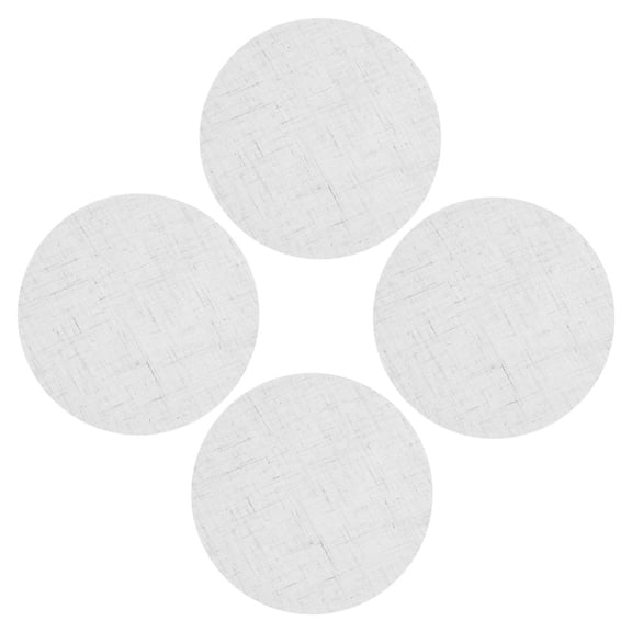 PENIKOKO White Fabric Lamp Shade Diffuser 4pcs Soft Lighting Eye Easy to Clean Dazzling Proof for Home