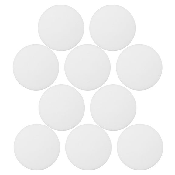 PENIKOKO White Plastic Ceiling Light Covers for Lamps, 10 Pcs, Reduce Glare, Easy Installation, Room Lighting Aesthetic